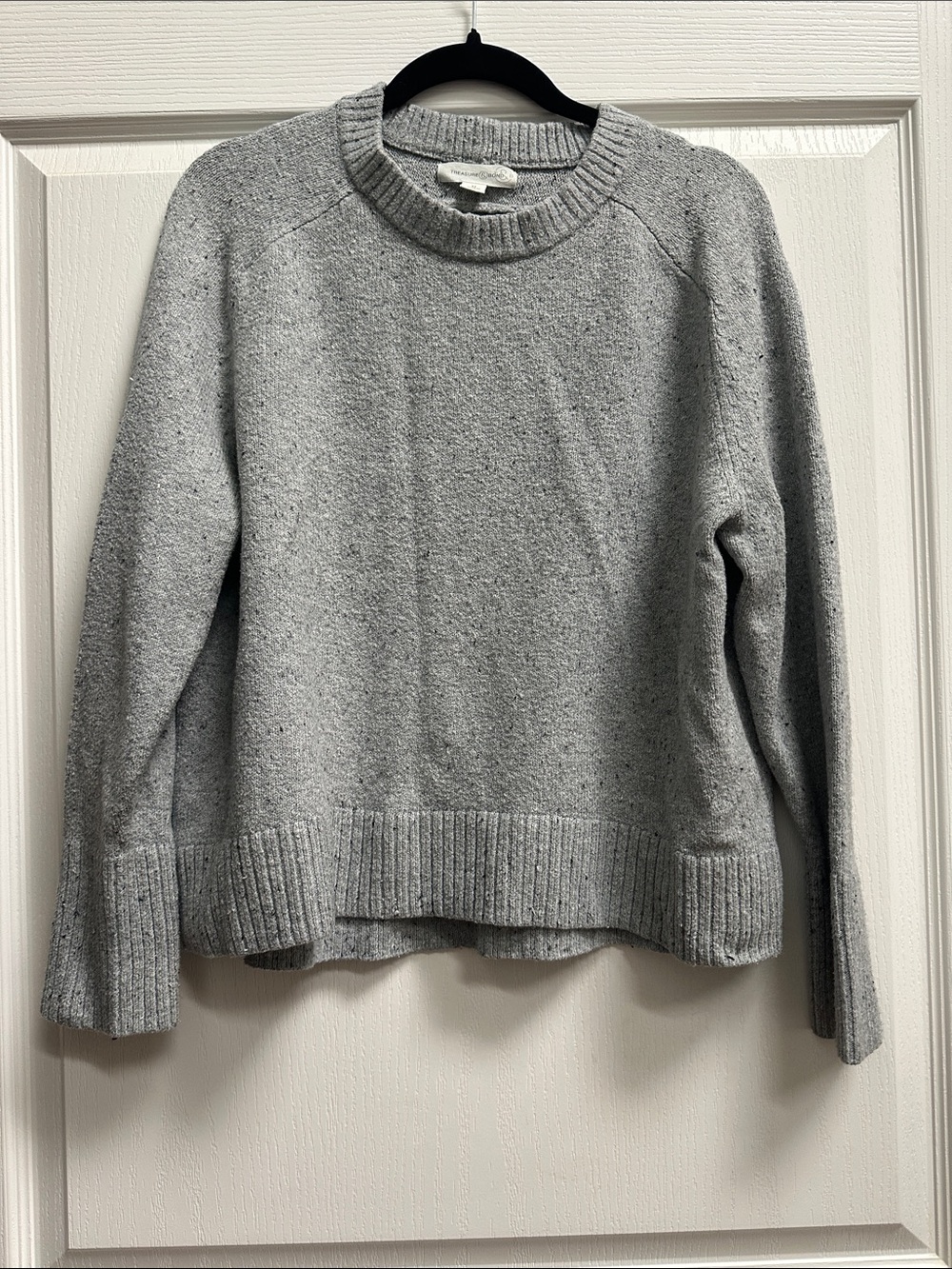 Treasure & Bond Light Gray Crewneck Sweater